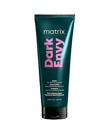 Matrix Total Results Dark Envy Mask - Маска для нейтрализации красных оттенков на тёмных волосах 200 мл - hairs-russia.ru